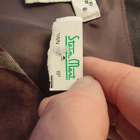 NWT Richard Malcolm Linen Skirt Lined Petite Size 8P - Picture 5 of 5